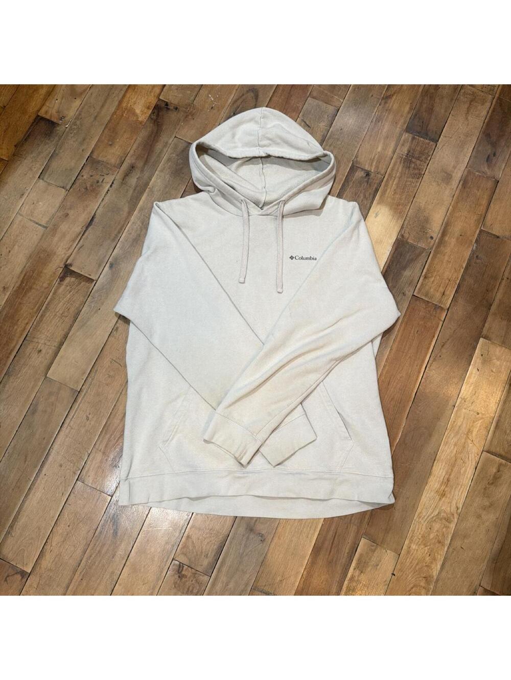 Columbia Sportswear Men's Cream and Tan Hoody